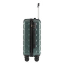 T-LOVENDO.ES Maleta de Cabina 55x40x20 cm, ABS Ligero Semirrígido, con 4 Ruedas Giratorias 360° y Candado, Verde Oscuro