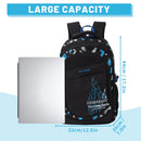 Amythe Mochila Escolar Grande de Nailon, para Primaria y Secundaria