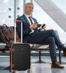 Juego de 3 Maletas de Viaje, Rígidas de ABS, con 4 Ruedas 360º y Candado, para Cabina, Mediana y Grande