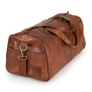 Berliner Bags Oslo Bolso de Viaje de Cuero, Vintage, Unisex, Marrón