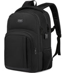 YIORMIOR Mochila para Portátil de 15.6 Pulgadas, con Puerto USB, Unisex, para Universidad y Trabajo