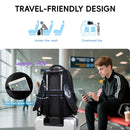 Amythe Mochila Escolar Grande para Niños y Adolescentes, Impermeable, Diseño Ergonómico, para 9-17 Años