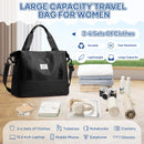 SEAFEW Bolsa de Viaje para Ryanair, 40x20x25 cm, Impermeable, Negro