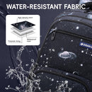 Amythe Mochila Escolar Grande para Niños y Adolescentes, Impermeable, Diseño Ergonómico, para 9-17 Años