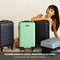 NUMADA Upfly Maleta de Cabina Underseat 40x25x20 cm (20L), ABS, con Ruedas Desmontables, Ideal para Ryanair, Azul Marino