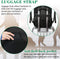 MATEIN Mochila para Portátil de 15.6 Pulgadas, Antirrobo, Impermeable, con Puerto USB, para Hombre, Negro