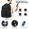 YIORMIOR Mochila para Portátil de 15.6 Pulgadas, con Puerto USB, Unisex, para Universidad y Trabajo