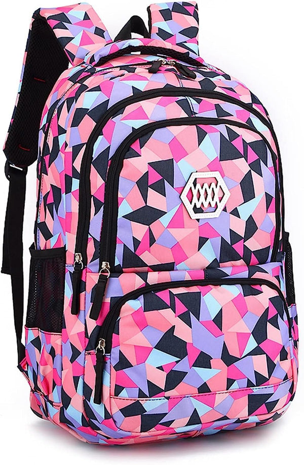IvyH Mochila Escolar para Adolescentes (10-18 Años), Unisex, Tipo Casual para Colegio y Viaje