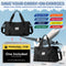 SEAFEW Bolsa de Viaje para Ryanair, 40x20x25 cm, Impermeable, Negro