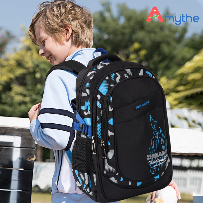 Amythe Mochila Escolar Grande de Nailon, para Primaria y Secundaria