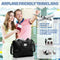 SEAFEW Bolsa de Viaje para Ryanair, 40x20x25 cm, Impermeable, Negro