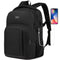 YIORMIOR Mochila para Portátil de 15.6 Pulgadas, con Puerto USB, Unisex, para Universidad y Trabajo