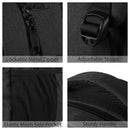 MATEIN Mochila para Portátil de 15.6 Pulgadas, Antirrobo, Impermeable, con Puerto USB, para Hombre, Negro