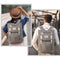 YAMTION Mochila para Portátil de 17", con Puerto USB, Unisex, para Universidad, Gris