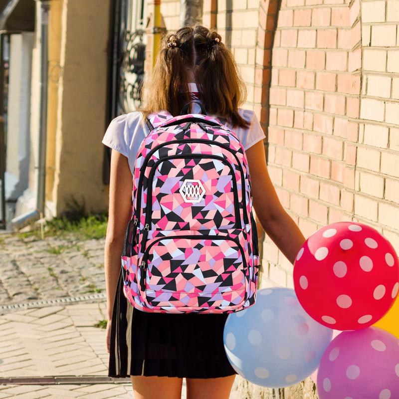 IvyH Mochila Escolar para Adolescentes (10-18 Años), Unisex, Tipo Casual para Colegio y Viaje