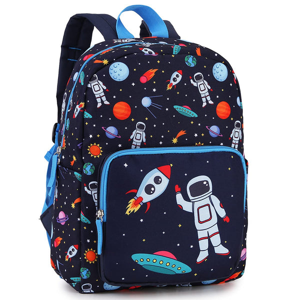 RAVUO Mochila Escolar para Niños de 4-6 Años, Impermeable, con Correa de Pecho, Diseño Astronauta