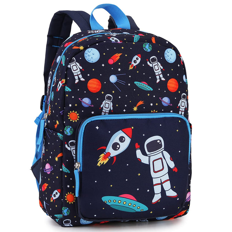 RAVUO Mochila Escolar para Niños de 4-6 Años, Impermeable, con Correa de Pecho, Diseño Astronauta
