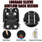 Mochila para portátil de 17.3 pulgadas, antirrobo, impermeable, con puerto USB, para viaje y trabajo, Negra