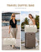 LOVEVOOK Bolsa de Viaje para Mujer, Grande, Impermeable, con Compartimento para Zapatos, Beige