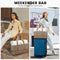 LOVEVOOK Bolsa de Viaje Grande para Mujer, Fin de Semana, 50x38x25 cm, Beige Caqui