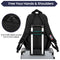 Amythe Mochila Escolar Grande, Versátil, Unisex, para Adolescentes y Jóvenes, Negro
